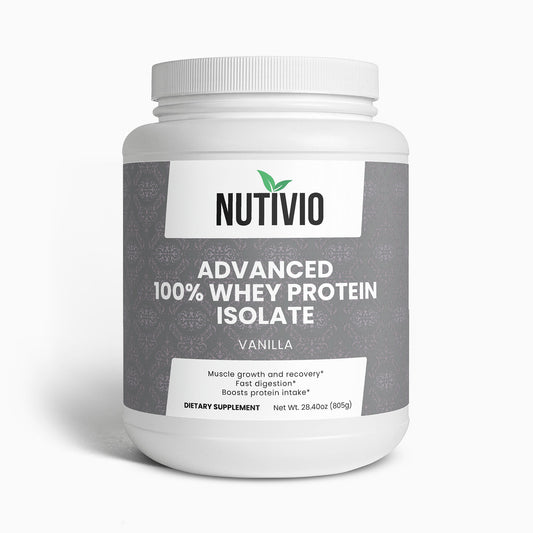 Advanced 100% Whey Protein Isolate (Vanilla)